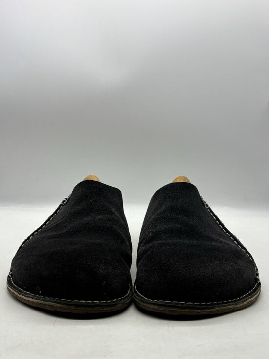 Birkenstock Zermatt Premium Suede Leather Clog Shoes Men\'s size 12 EU 45 Black main image 4